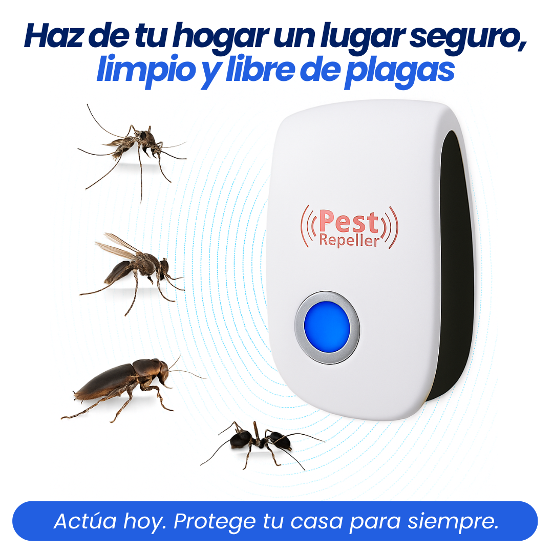 Pest Repeller™ Repelente de Plagas Ultrasonico