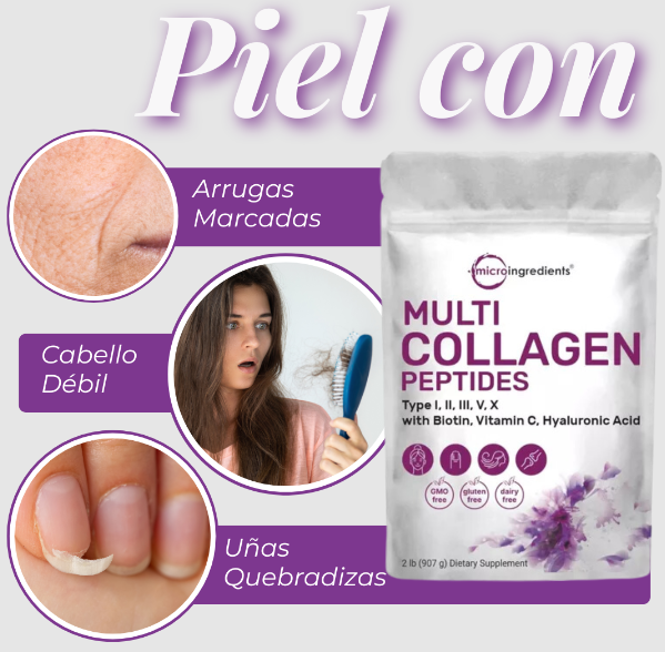 MultiCollagen™ Peptidos de Colágeno