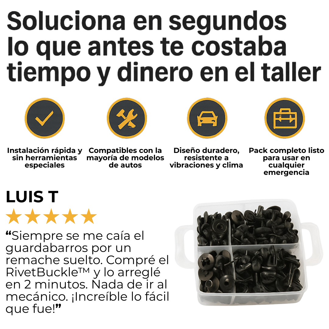 Kit de Remaches para Vehículos