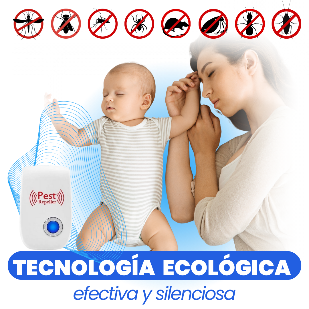 Pest Repeller™ Repelente de Plagas Ultrasonico